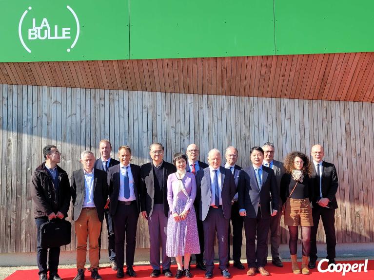 visite de l'ambassadeur de chine en france